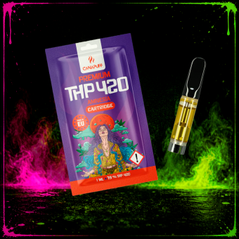 THP420 Cartucho 510 Amnesia 79% 1ml: especias, pimienta negra y herbal con toque de hinojo y terpinoleno. Ficha con detalles y FAQs.