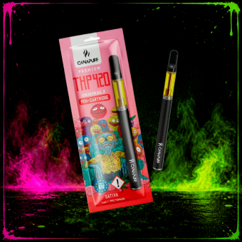 THP420 Cartucho + Pen 510 Original Z 79% 1mll: bayas dulces y uva oscura con toque cítrico de pomelo. Ficha con detalles y FAQs.