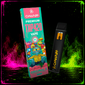 THP420 Vaper desechable Original Z 79% 1ml: bayas dulces y uva oscura con toque cítrico de pomelo y final terroso. Ficha con detalles y FAQs.
